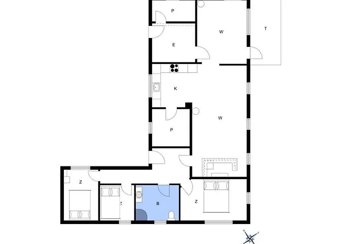 Дом отдыха 5532-ostermarie-kirkebyvej-35 Ostermarie